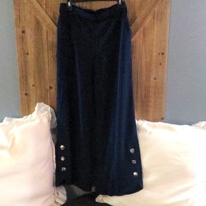 Wide leg dress pants